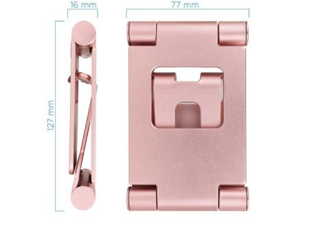 Soporte para Smartphone/Tablet TooQ PH-KEOPS-OCASO/ Rosa