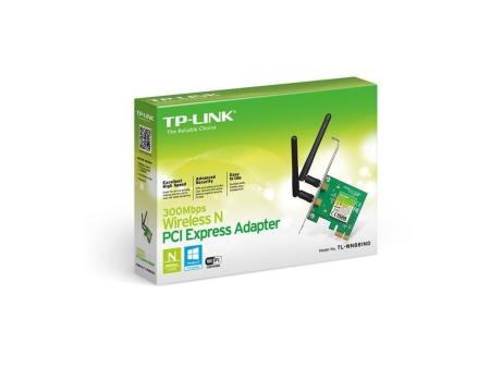 Tarjeta de red Inalámbrica-PCI Express TP-Link TL-WN881ND/ 300Mbps/ 2.4GHz