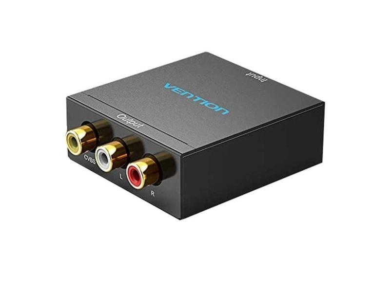 Convertidor HDMI a RCA Vention AEEB0/ HDMI Hembra - RCA Hembra - MiniUSB Hembra