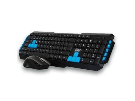 Teclado y Ratón Inalámbricos 3GO COMBODRILEW 2