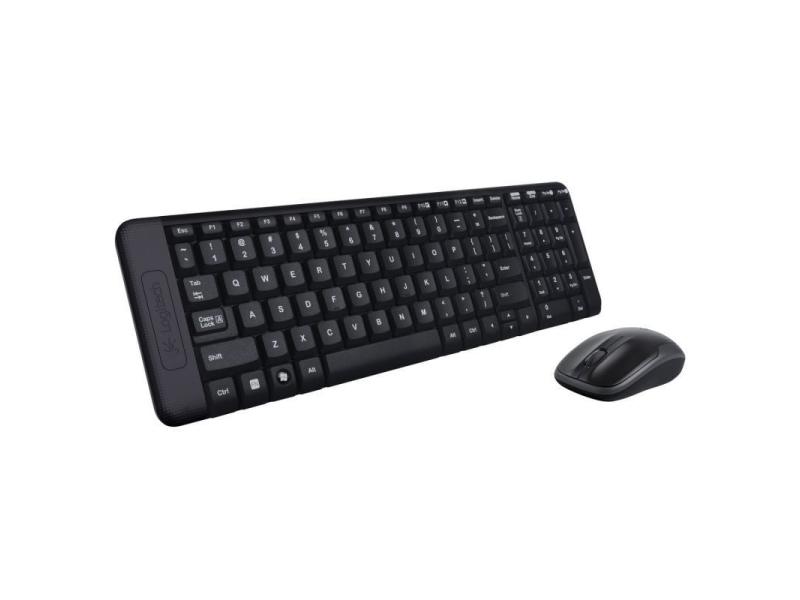 Teclado y Ratón Inalámbricos Logitech Wireless Combo MK220