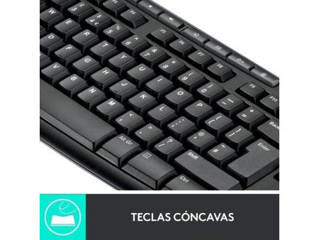 Teclado y Ratón Inalámbricos Logitech Wireless Combo MK270