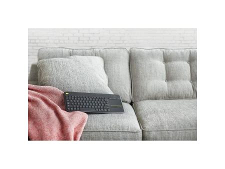 Teclado para Smart TV Logitech Wireless Touch K400 Plus