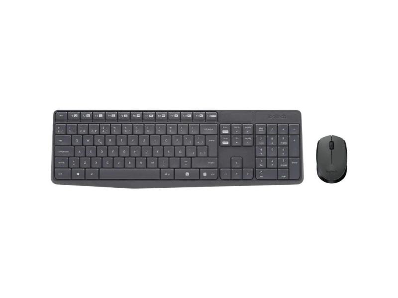 Teclado y Ratón Inalámbricos Logitech MK235