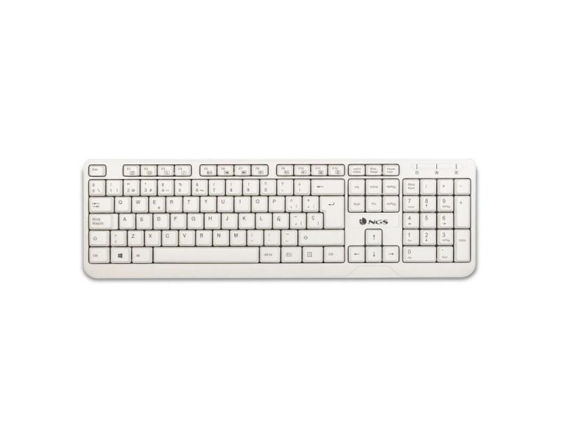 Teclado NGS Spike/ Blanco