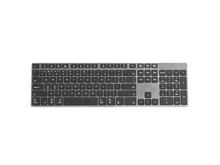 Teclado Inalámbrico por Bluetooth Subblim 3ADE301 Advance Extended/ Gris