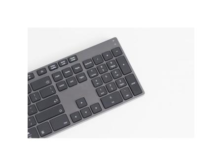 Teclado Inalámbrico por Bluetooth Subblim 3ADE301 Advance Extended/ Gris