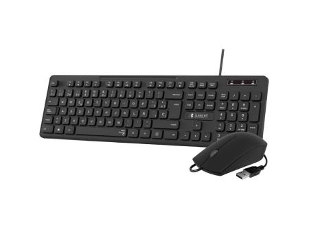 Teclado y Ratón Subblim Combo Business Slim CSSK01/ Negro