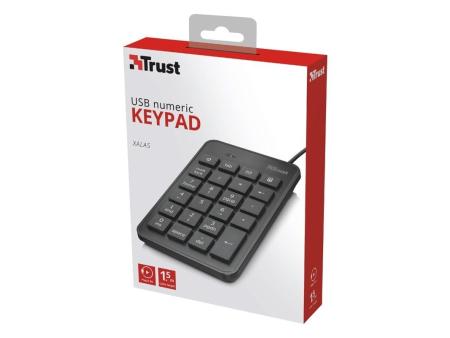 Teclado Numérico Trust Xalas