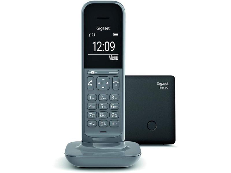 Teléfono Inalámbrico Gigaset CL390/ Gris