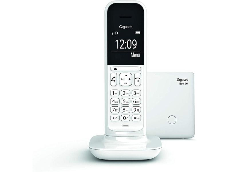 Teléfono Inalámbrico Gigaset CL390/ Blanco