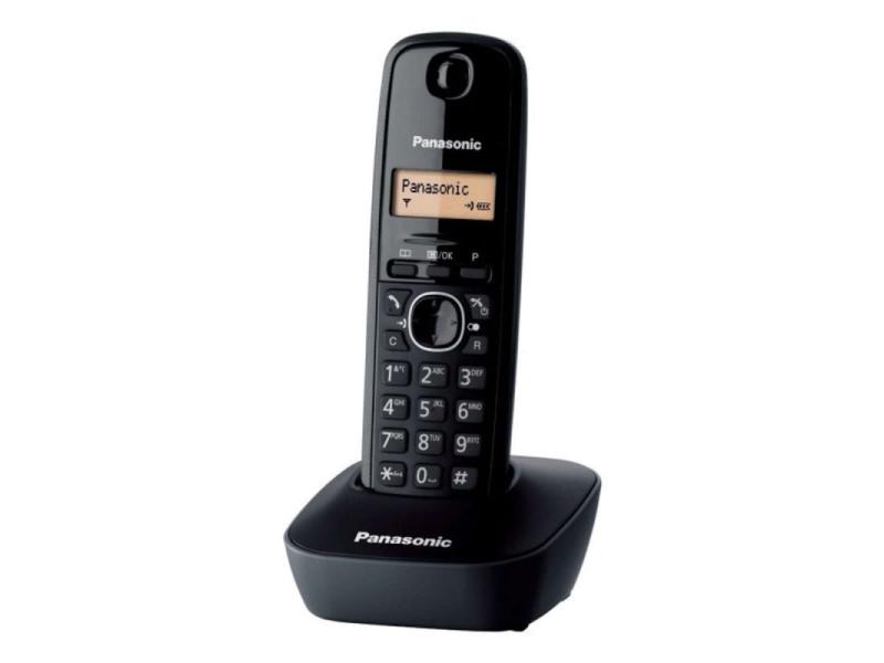 Teléfono Inalámbrico Panasonic KX-TG1611/ Negro