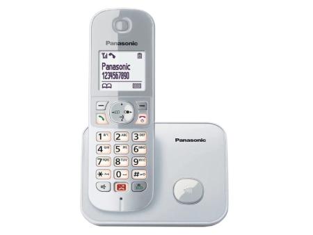 Teléfono Inalámbrico Panasonic KX-TG6851SP/ Plata