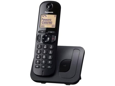 Teléfono Inalámbrico Panasonic KX-TGC210SPB/ Negro