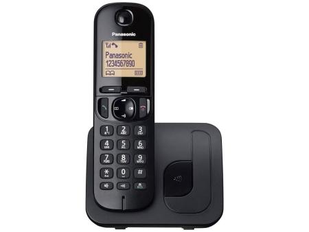 Teléfono Inalámbrico Panasonic KX-TGC210SPB/ Negro