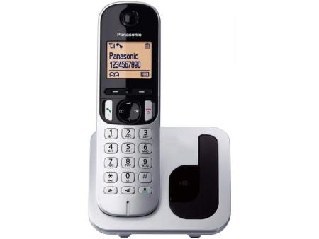 Teléfono Inalámbrico Panasonic KX-TGC210SP/ Plata