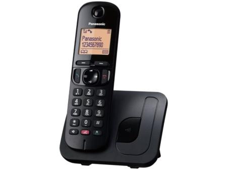 Teléfono Inalámbrico Panasonic KX-TGC250SPB/ Negro