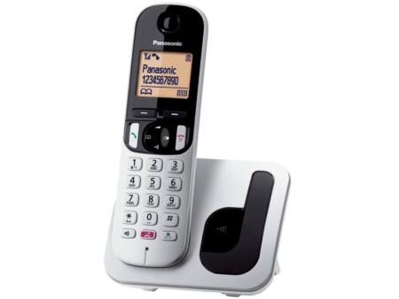 Teléfono Inalámbrico Panasonic KX-TGC250SPS/ Plata