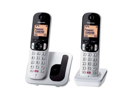 Teléfono Inalámbrico Panasonic KX-TGC252SPS/ Pack DUO/ Plata