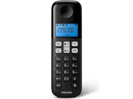 Teléfono Inalámbrico Philips D1611B/34/ Negro