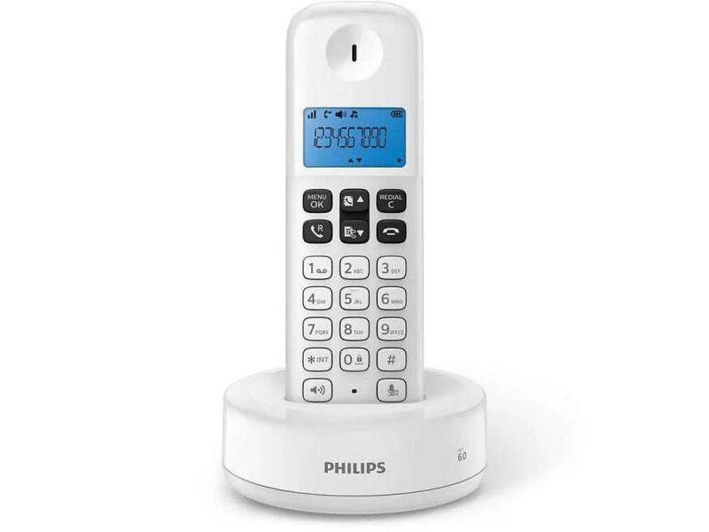 Teléfono Inalámbrico Philips D1611W/34/ Blanco