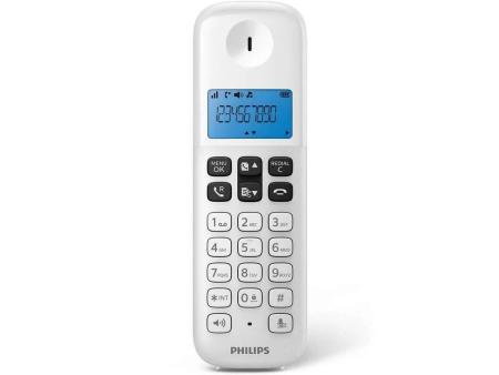 Teléfono Inalámbrico Philips D1611W/34/ Blanco