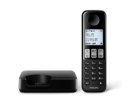 Teléfono Inalámbrico Philips D2501B/01/ Negro