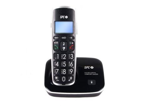 Teléfono Inalámbrico SPC Telecom 7608/ Negro