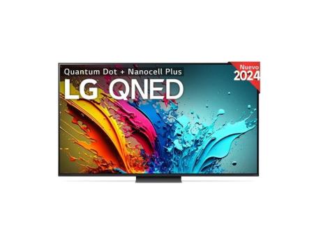 Televisor LG QNED 75QNED87T6B 75'/ Ultra HD 4K/ Smart TV/ WiFi