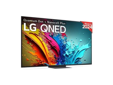 Televisor LG QNED 75QNED87T6B 75'/ Ultra HD 4K/ Smart TV/ WiFi