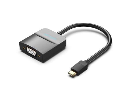 Adaptador USB Tipo-C Vention TDDBB/ USB Tipo-C Macho - VGA Hembra