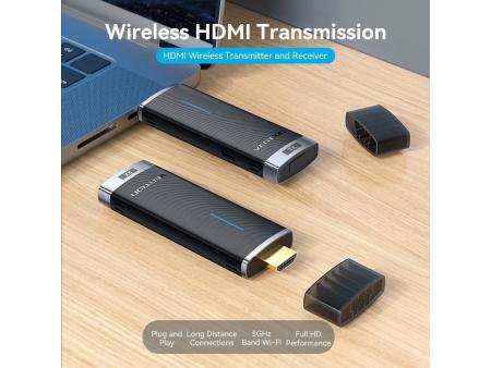 Adaptador de vídeo inalámbrico HDMI a HDMI Vention ADCB0