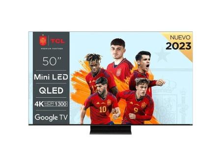 Televisor TCL QLED-Mini LED 50C805 50'/ Ultra HD 4K/ Smart TV/ WiFi