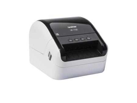 Impresora de Etiquetas Brother QL-1100C/ Térmica/ Ancho etiqueta 103mm/ USB/ Blanca y Negra