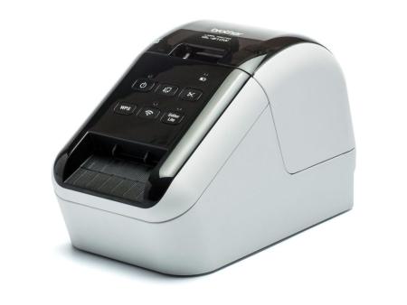 Impresora de Etiquetas Brother QL-810WC/ Térmica/ Ancho etiqueta 62mm/ USB-WiFi/ Blanca y Negra