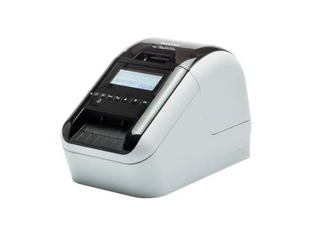 Impresora de Etiquetas Brother QL-820NWBC/ Térmica/ Ancho etiqueta 62mm/ USB-Bluetooth-WiFi-Ethernet/ Blanca y Negra