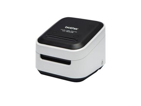 Impresora de Etiquetas Color Brother VC-500W/ Zero Ink/ Ancho etiqueta 50mm/ USB-WiFi/ Blanca y Negra