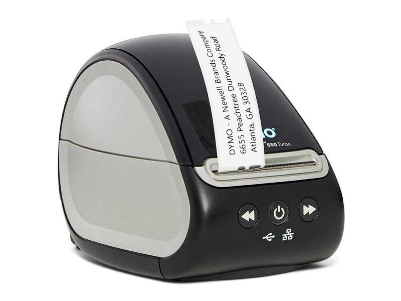 Impresora de Etiquetas Dymo LabelWriter 550 Turbo/ Térmica/ USB/ Negra