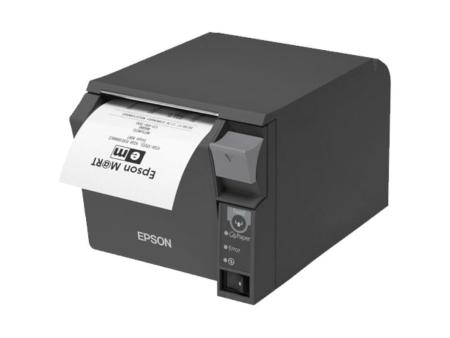 Impresora de Tickets Epson TM-T70II/ Térmica/ Ancho papel 80mm/ USB-Ethernet/ Negra