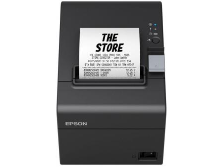 Impresora de Tickets Epson TM-T20III/ Térmica/ Ancho papel 80mm/ USB-RS232/ Negra