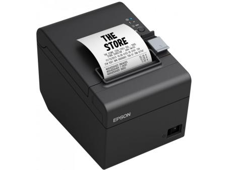 Impresora de Tickets Epson TM-T20III/ Térmica/ Ancho papel 80mm/ Ethernet/ Negra