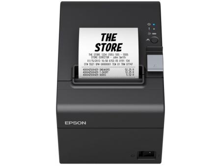 Impresora de Tickets Epson TM-T20III/ Térmica/ Ancho papel 80mm/ Ethernet/ Negra