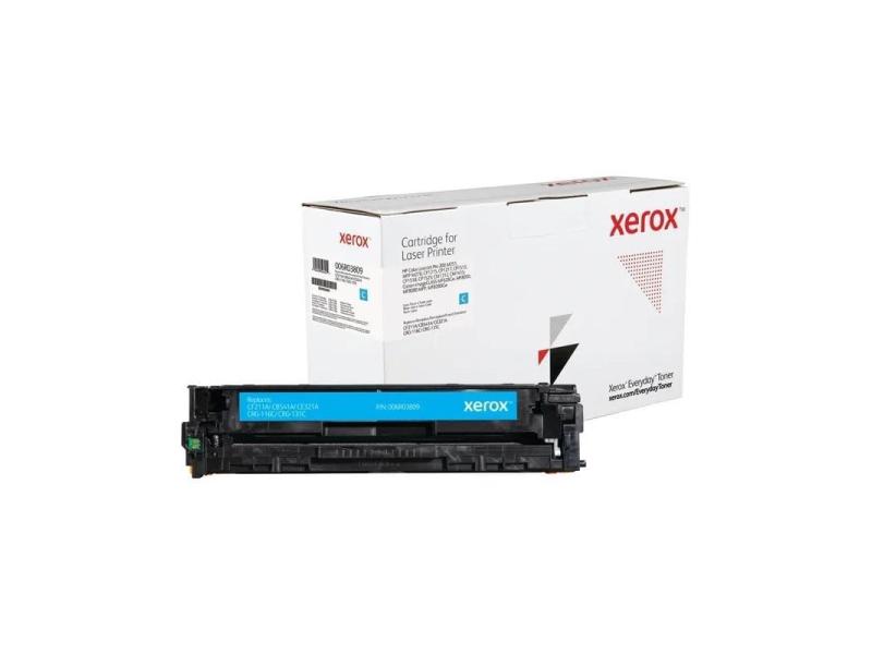 Tóner compatible Xerox 006R03809 compatible con HP CF211A/CB541A/CE321A/CRG-116C/CRG-131C/ 1800 páginas/ Cian