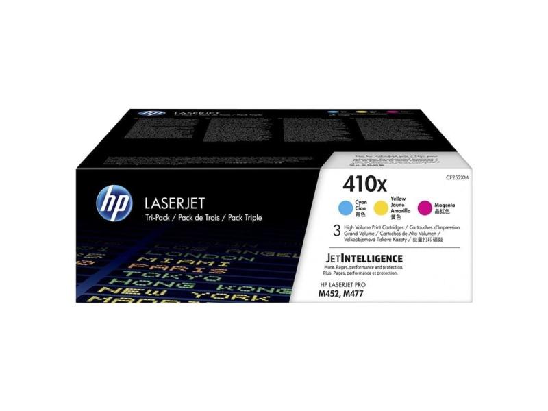 Tóner Original HP nº410X XL Alta Capacidad Multipack/ Cian/ Magenta/ Amarillo