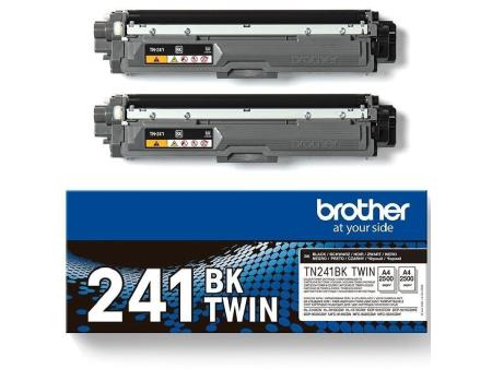 Tóner Original Brother TN241BKTWIN Multipack/ 2x Negro