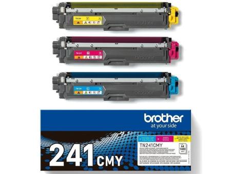 Tóner Original Brother TN241CMY Multipack/ Cian/ Magenta/ Amarillo