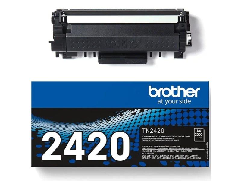 Tóner Original Brother TN-2420 Alta Capacidad/ Negro