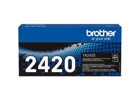 Tóner Original Brother TN-2420 Alta Capacidad/ Negro