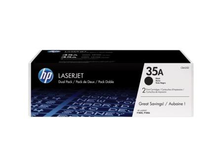 Tóner Original HP nº35A Multipack/ 2x Negro