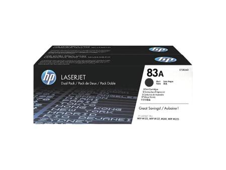 Tóner Original HP nº83A Multipack/ 2x Negro